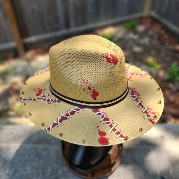 Texas Chainsaw Massacre Inspired Leatherface Spiked Sun Hat main image 8